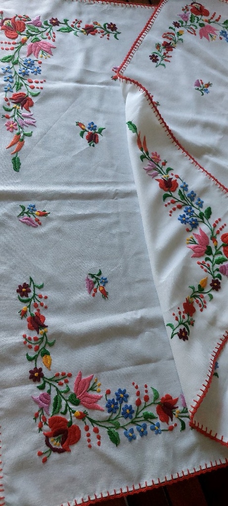 ANTIKA AVRUPA NAKIS MACAR ORTU 86CM BOL BIBERLI VE CİCEKLER TEMA SİFİR - 3