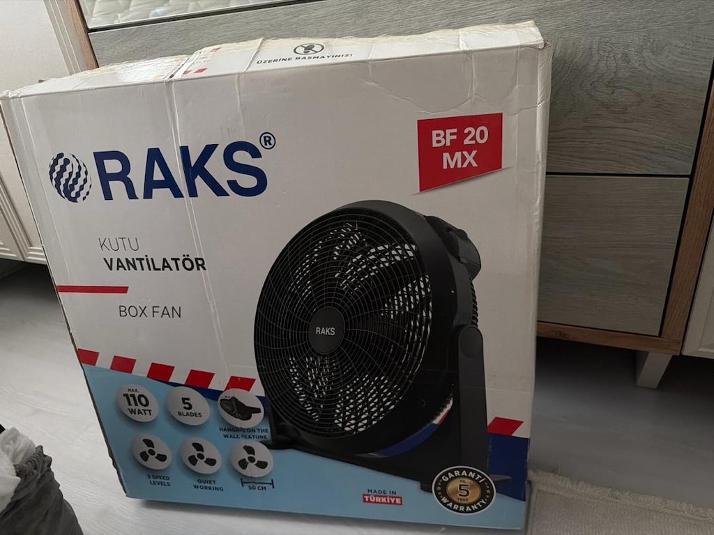 RAKS BF20MX KUTU TİPİ VANTİLATÖR - 4