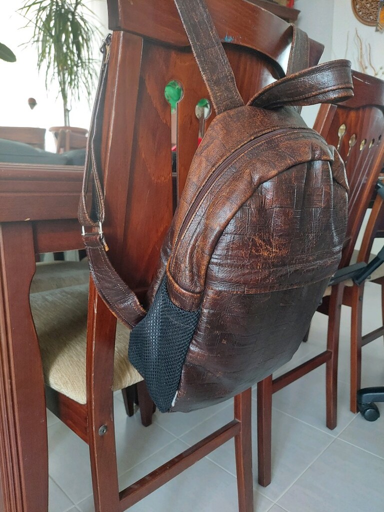Çok şık Bayan Deri sırt çantası - 2