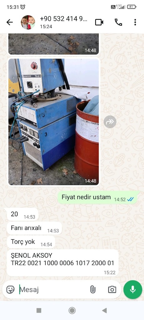 satılık 350 anper sulu gazaltı kaynak - 3