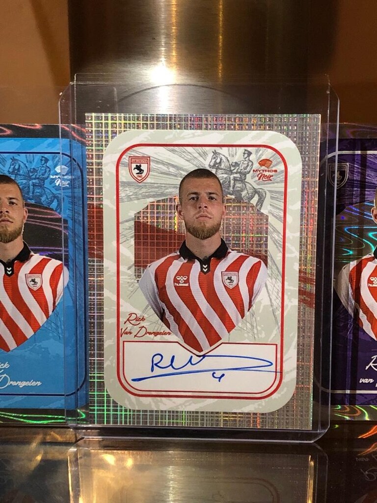 Rick van Drongelen mythos noir samsunspor ıslak imzalı kart - 2