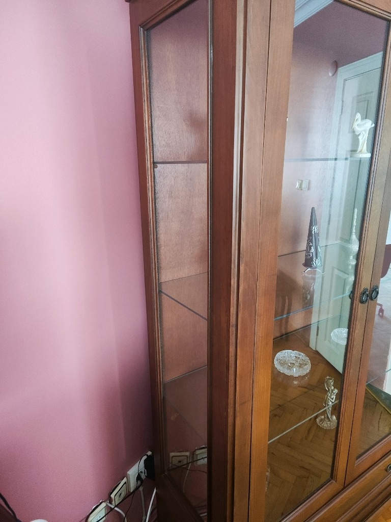 Ahşap Salon Vitrin - 3