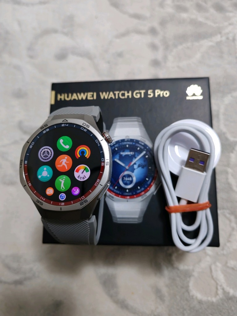 Huawei watch 4 pro titanyum kasa Titanyum Kordon - 2