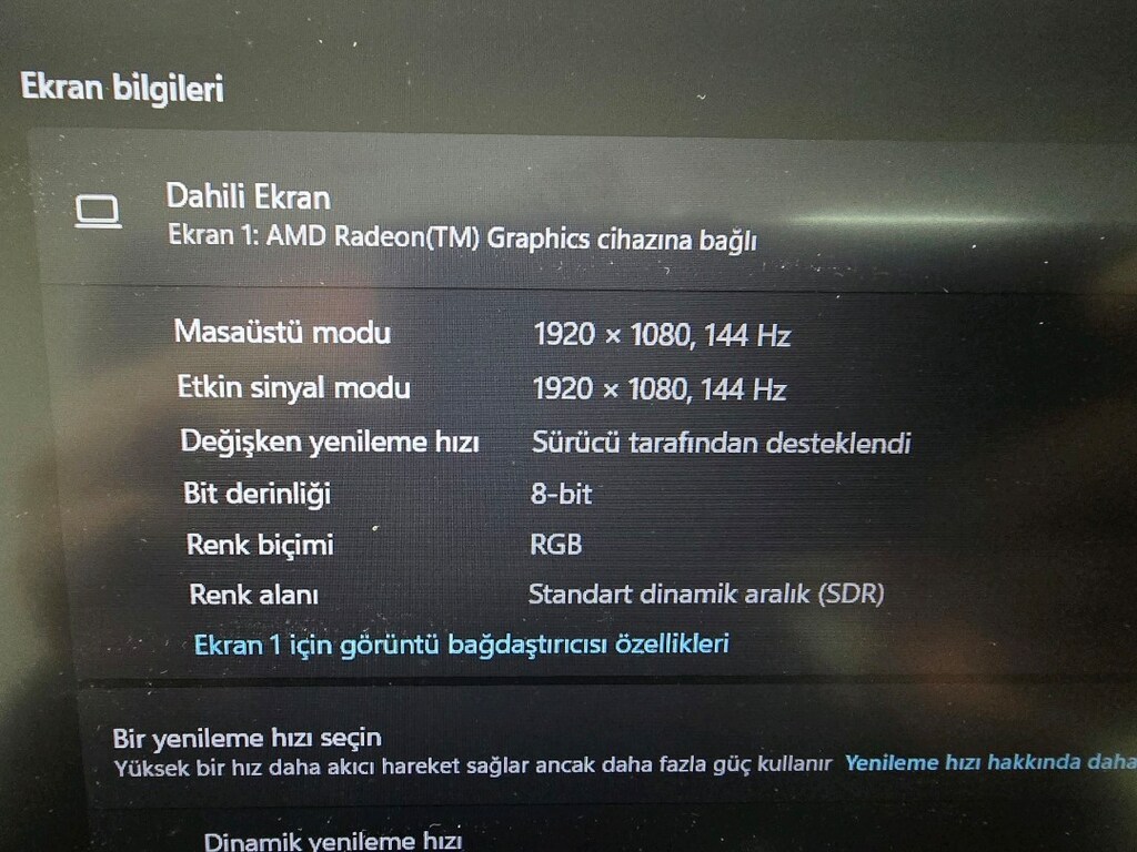 HP KUTULU TERTEMİZ R7 RTX 3050 - 10