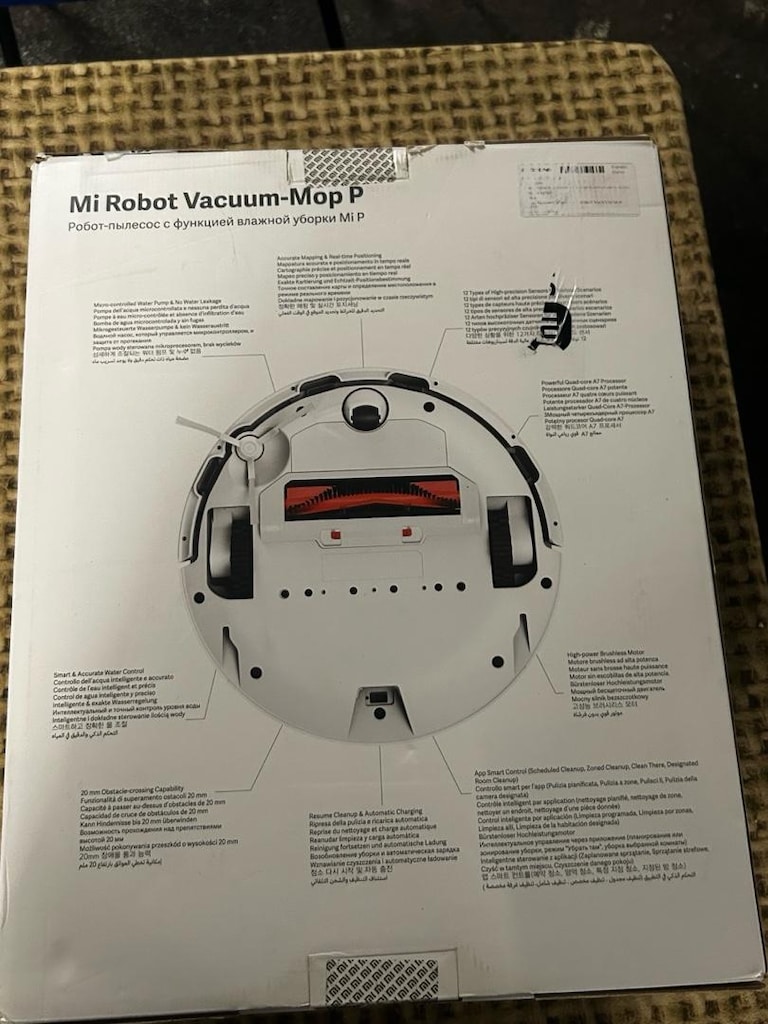 Xiaomi Mi Robot Vacuum Mop Pro Beyaz Akıllı Robot Süpürge - 5