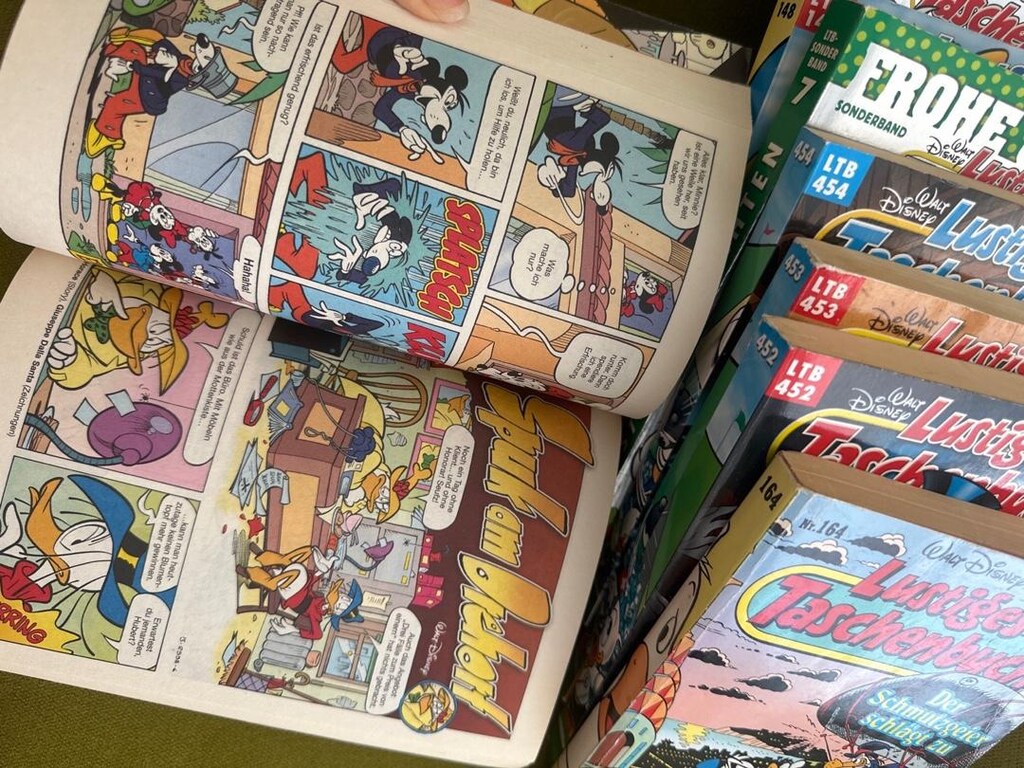 Lustiges Taschenbuch Almanca Disney Çizgi Roman - 4