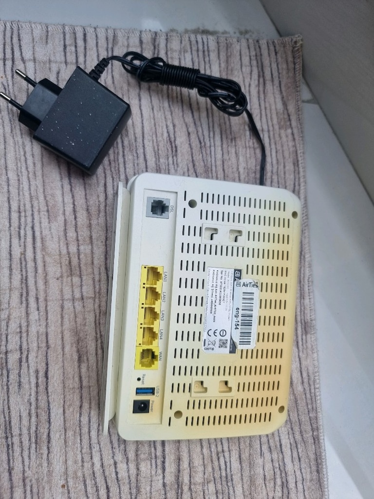 Airties 5760 5 GHZ ve 2.4 GHZ 2 bant modem - 3