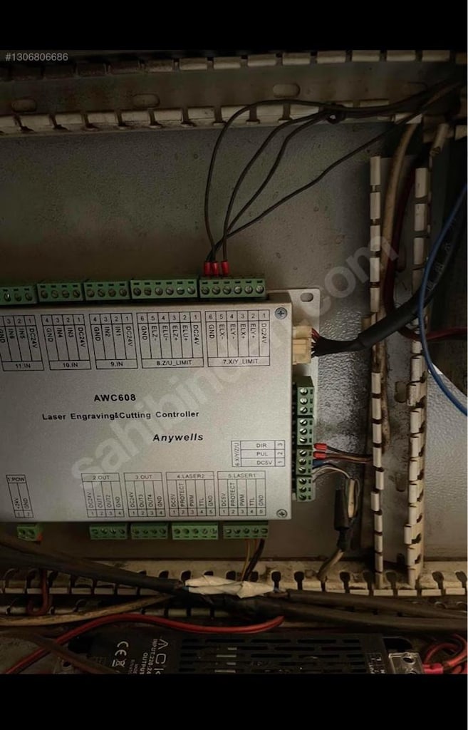 100X130 ÇALIŞMA ALANI LAZER KESİM MAKİNESİ CO2 - 9