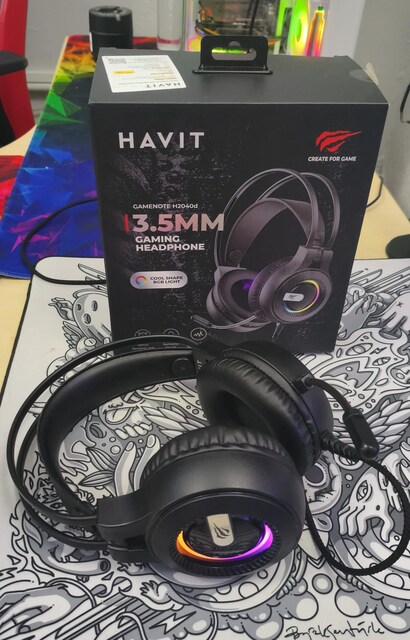 Havit Gamenote H2040D Rgb Aydınlatmalı Mikrofonlu Kulaklık