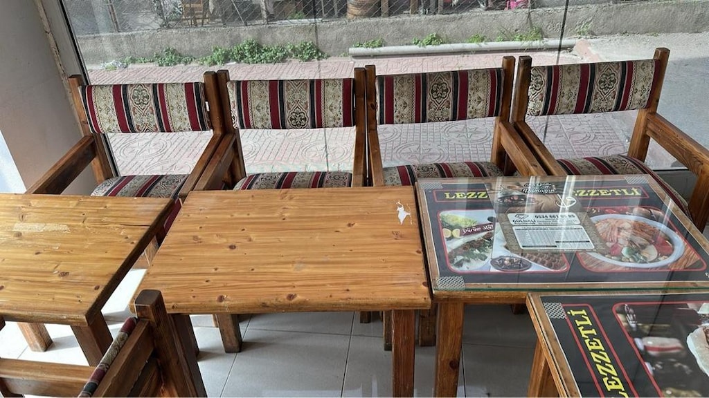 satılık köşe koltuk masa sandalye - 2