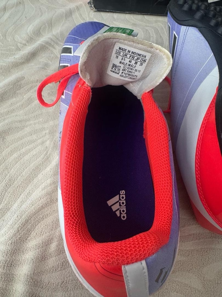 Orijinal Etiketli Sıfır Adidas F5 TRX TF Messi Halı Saha - 44 Numara ( - 4