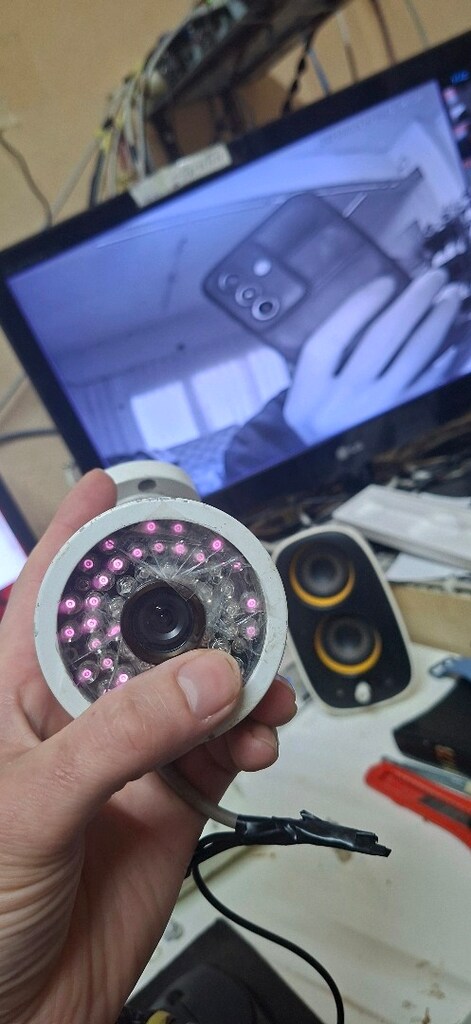 Kamera analog modeli ledli gecegoruslu 2.eldır notu oku - 9
