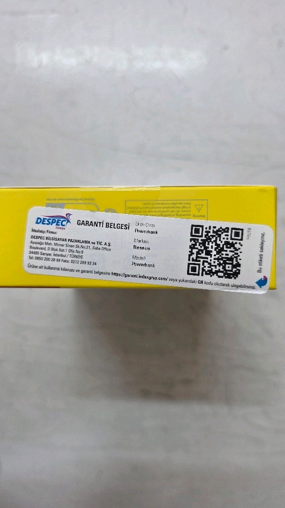 Kapalı kutu Baseus 20 Bin powerbank - 3