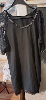 Dantelli şık elbise - 2