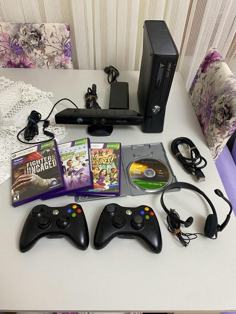 xbox 360s +kinetic