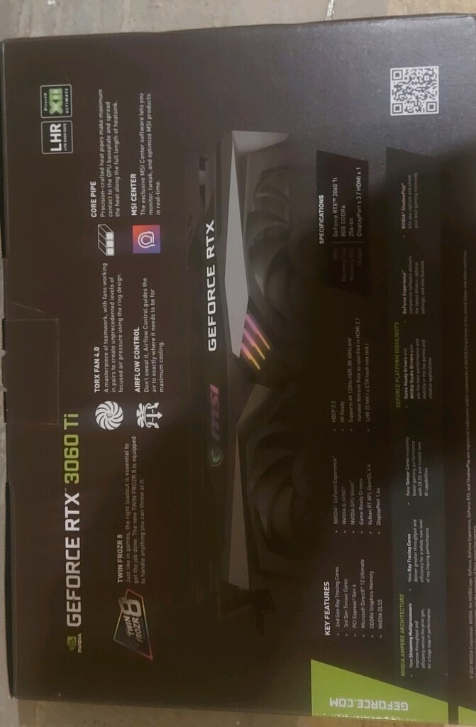 MSI GEFORCE RTX3060 TI GAMING EKRAN KARTI - 2