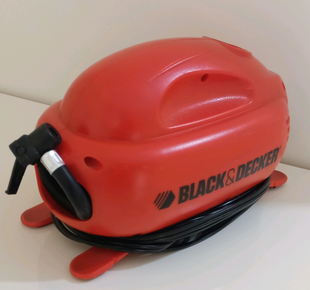 Black Decker Dijital 160PSİ Hava Kompresör Pompa Lastik şişirme fener - 5