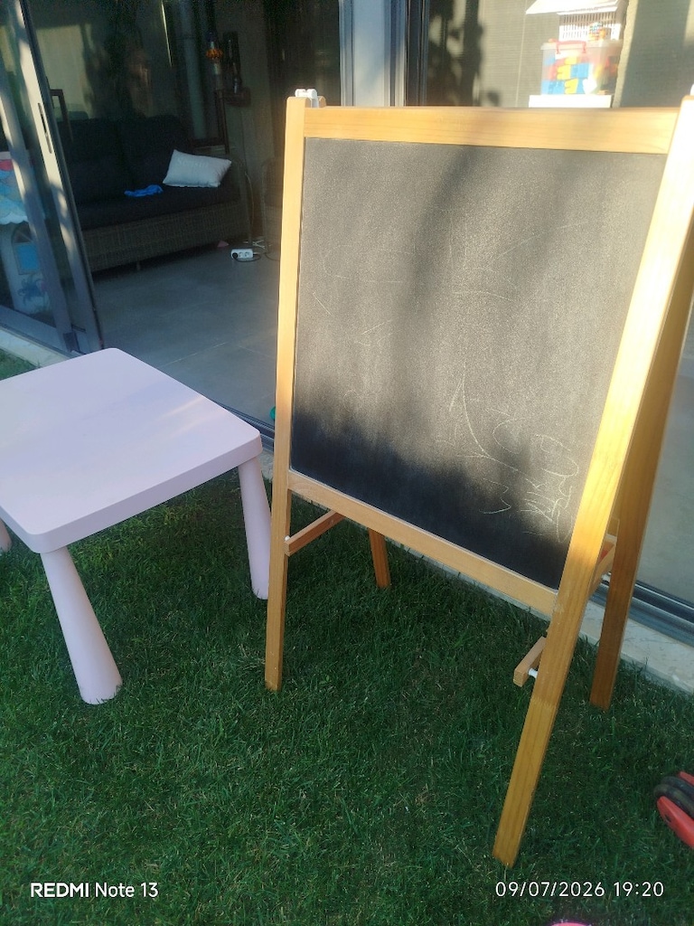 İmaginarium Ahşap Mutfak+Ikea oyuncak dolabı+ masa + yazı tahtası - 20