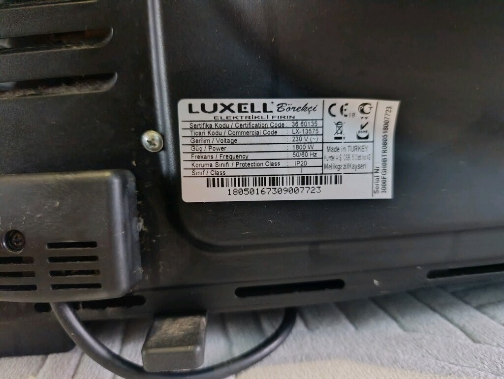 luxell fırın - 10