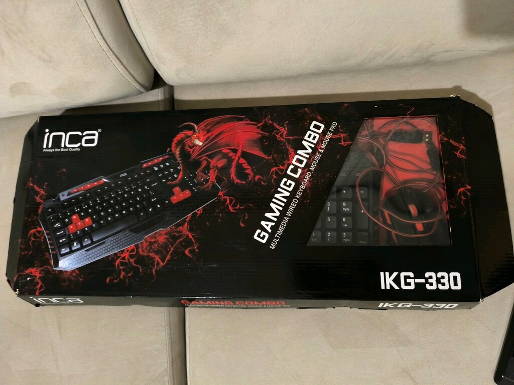 INCA Gaming Klavye Mouse Seti - 6