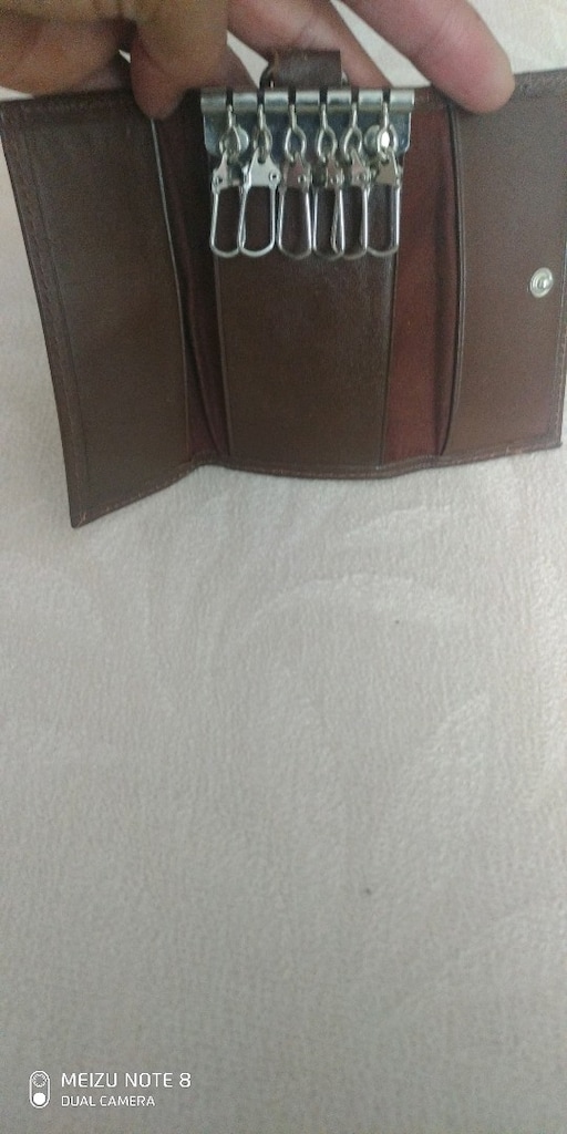 çoklu anahtarlık, gerçek deri - 5