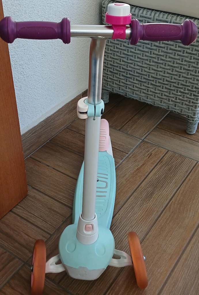 Oxelo çocuk scooter ışıklı B1 500 model decathlon YENİ GİBİ zilide var - 10
