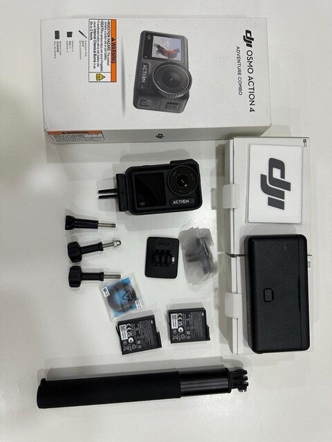 DJI OSMO ACTİON 4 adventure combo full