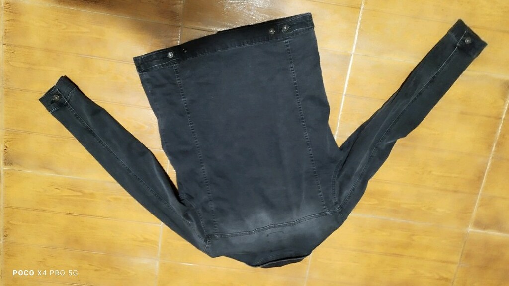 #Kot ceket mont Eni çekilince 47  Boyu 65 Çokça uygun fiata kot ceket - 6