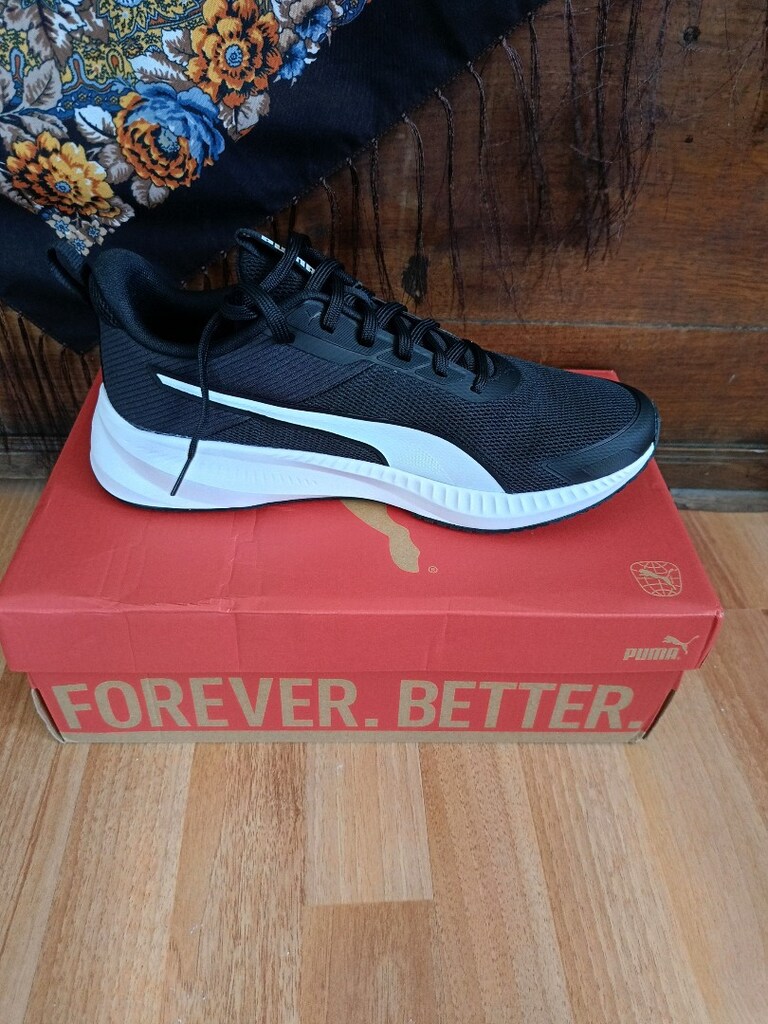 Puma Flyer Lite 4 313499-01 Siyah-Beyaz Erkek Günlük Sneaker 43 — görsel 2/4