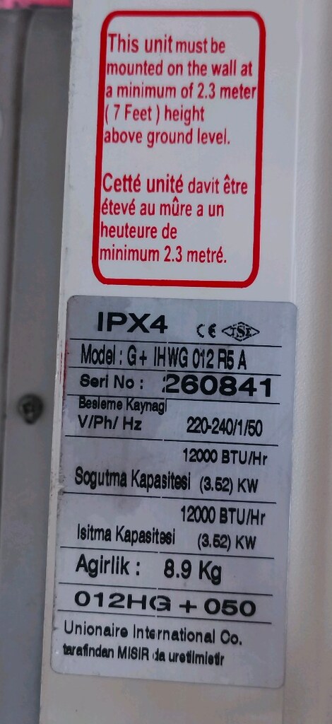 12000 BTU A++ klima - 10