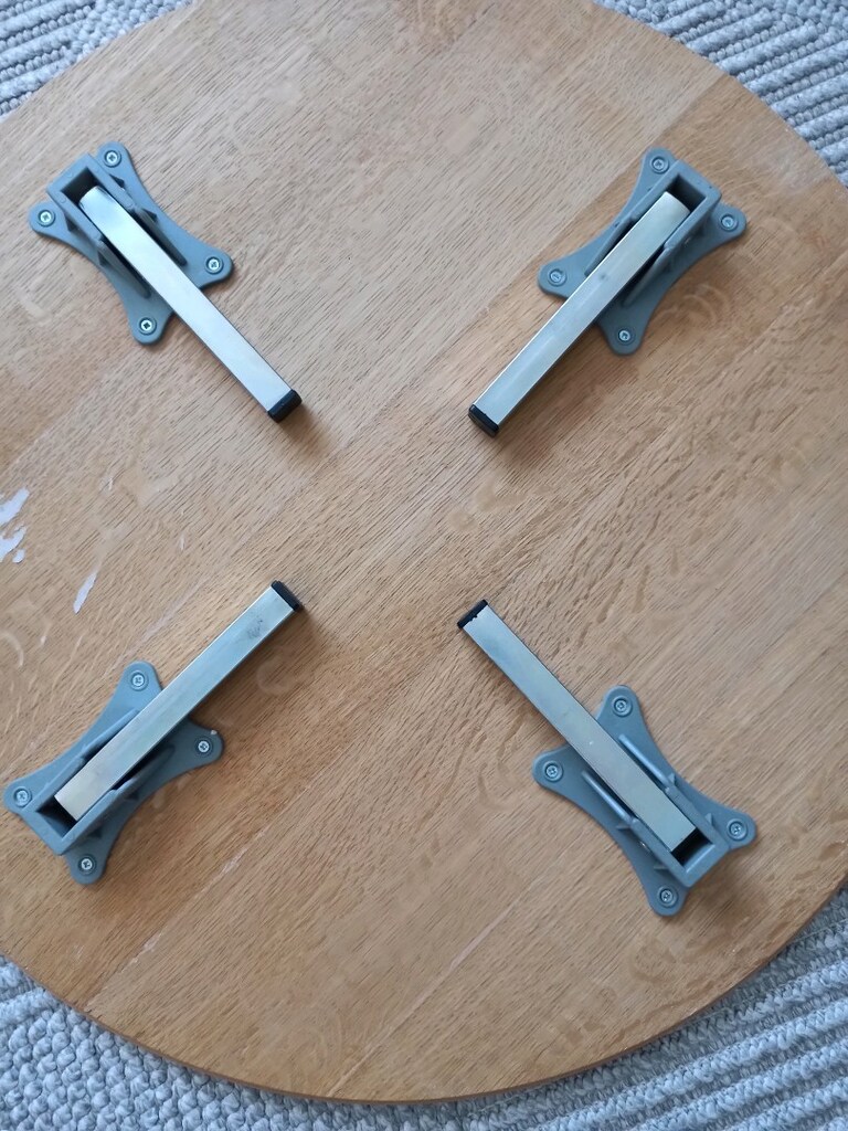 70 cm Katlanır Ayaklı Yer Sofrası - 2