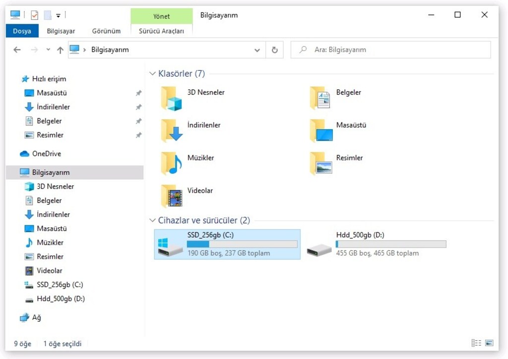 Tam Takım Dell i5 12gb ram - Sıfır rgb klavye seti - 256gb ssd + 500gb - 10