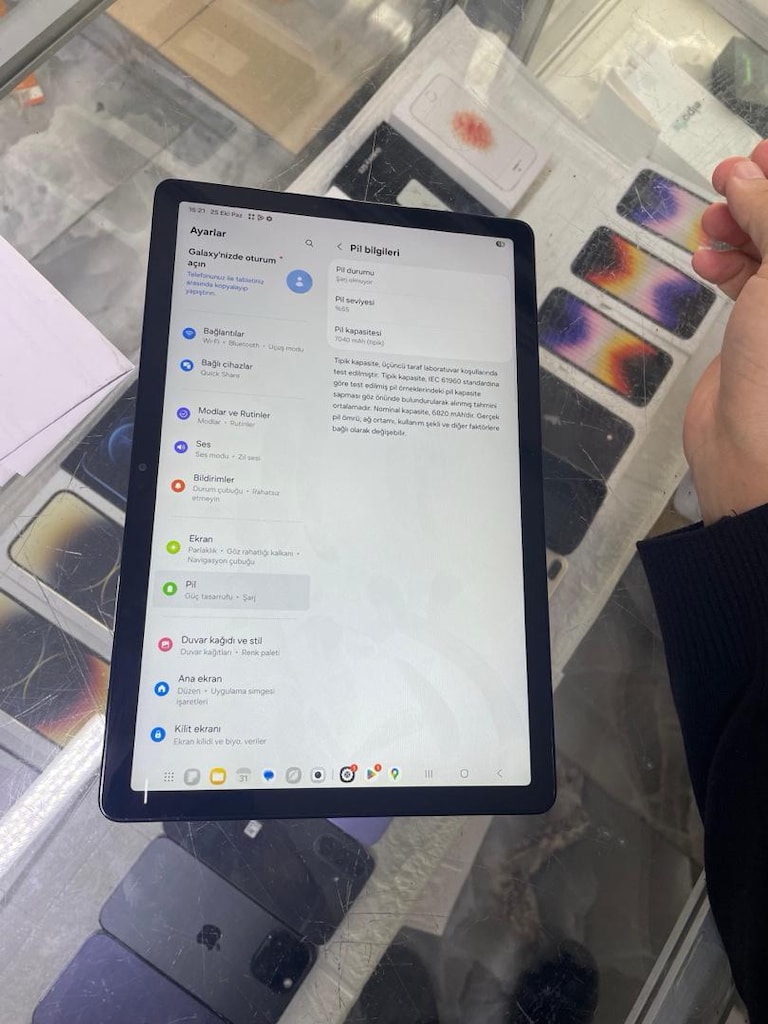 MÜHENDİSCELLDEN YURTİÇİ SAMSUNG A9 PLUS 8/128 GB TABLET - 8