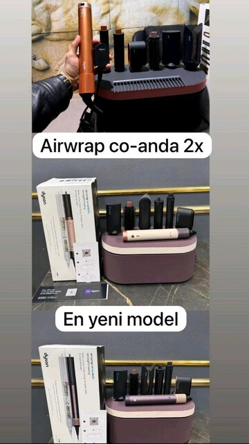 DYSON AİRWRAP CO-ANDA 2X - KUTU İÇERİĞİ - 30 mm Bukle Başlığı: Tek