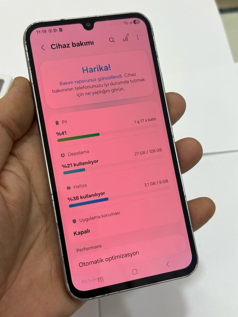 SAMSUNG A34 5G 128/8 GB TR CİHAZI EKRAN GÖLGELİ - 6