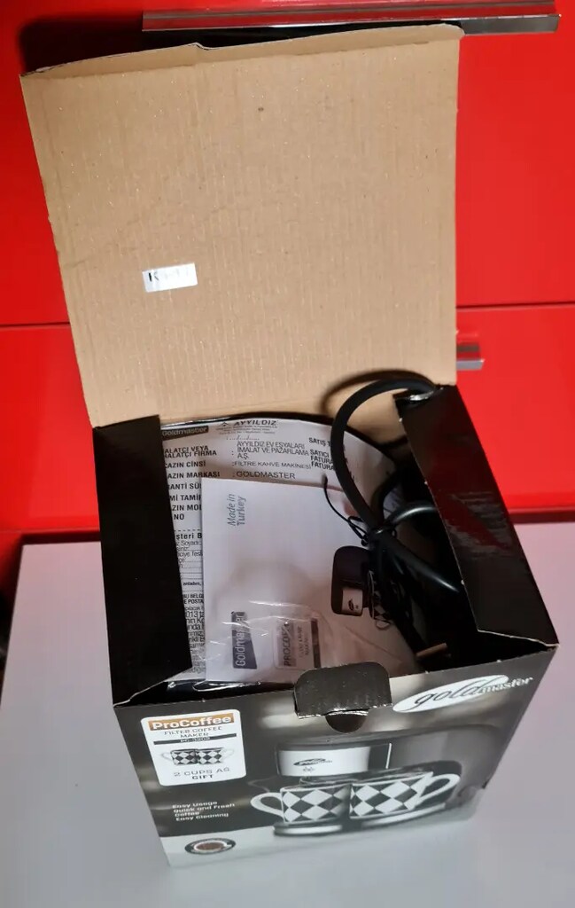 GoldMaster Pc-3202 Procoffee Filtre Kahve Makinesi. - 8