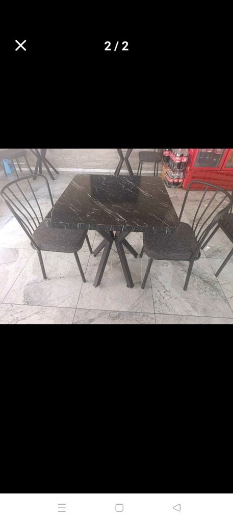 cafe masa sandalye takımı - 2