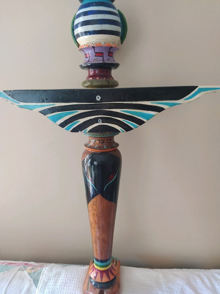 Ahşap Kızılderili Totemi - 3