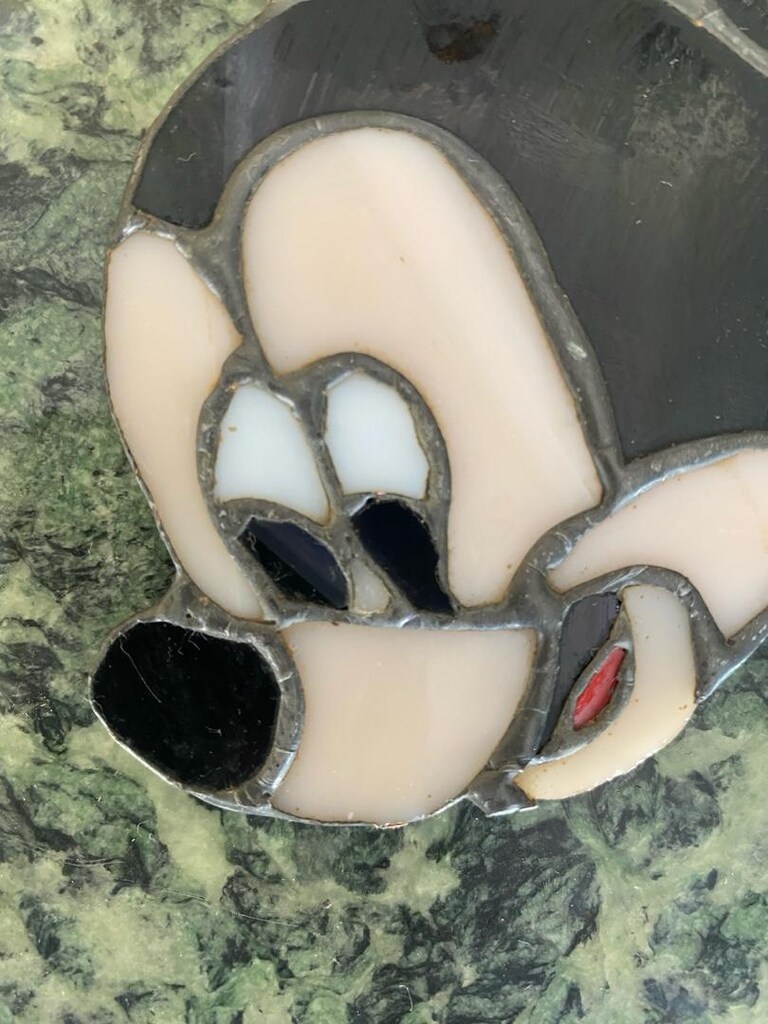 Mickey Mouse Tiffany Vitray Figürü - 3
