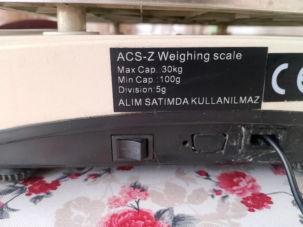 HASSAS ELEKTRONİK TERAZİ 30 KG - 6