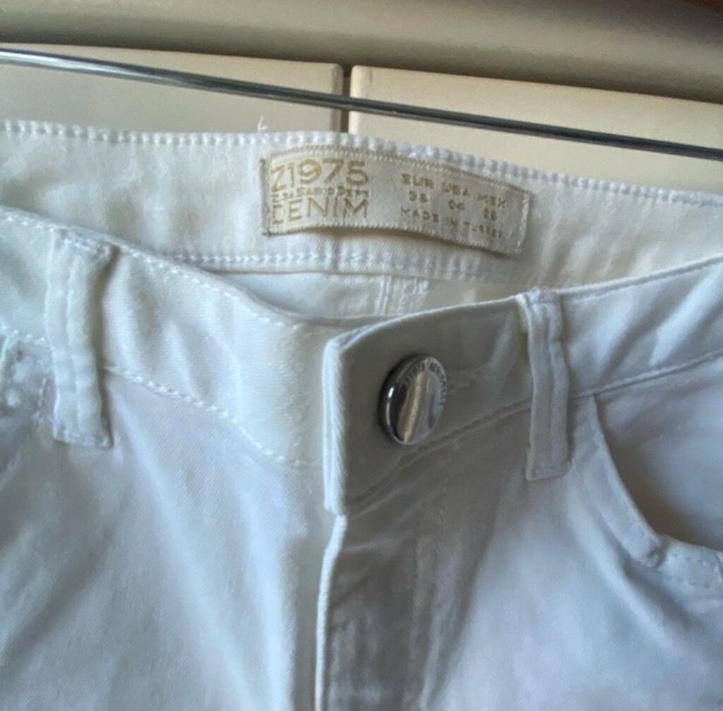 Beyaz Skinny Jean 1975 Denim Temiz & Şık - 5