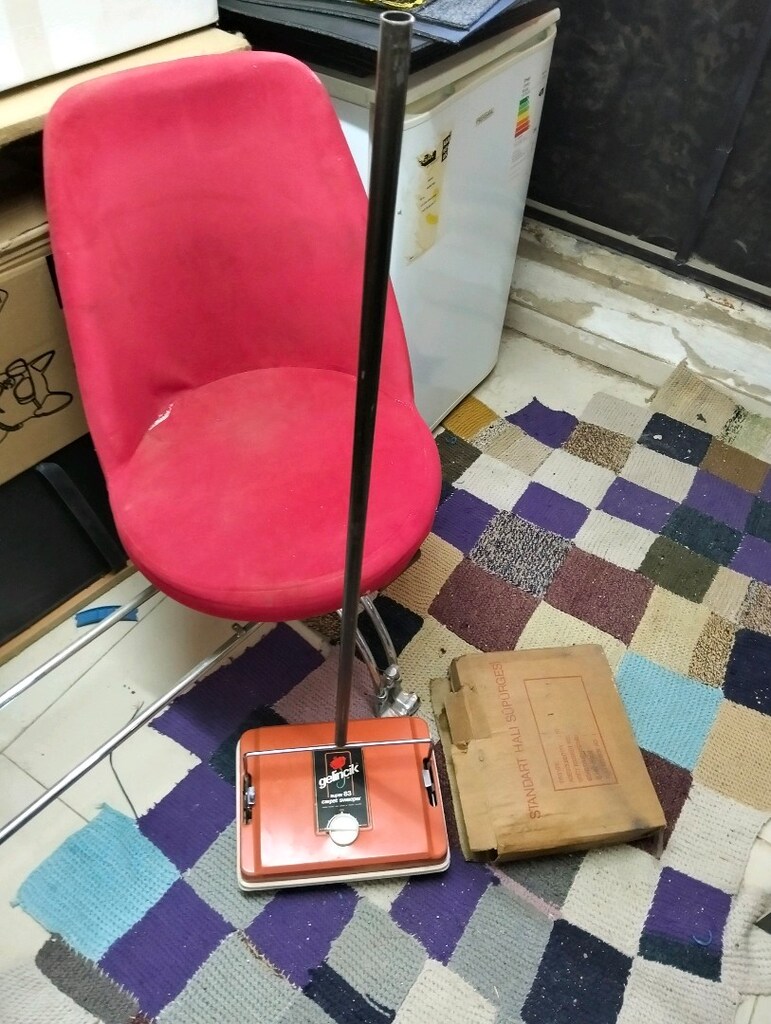 eski, retro gırgır süpürge - 4