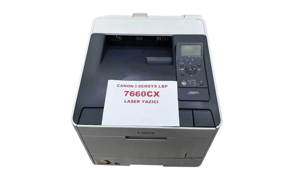 canon i-sensys lbp 7660cdn yazıcı(ÇALIŞIR,SORUNSUZ,İKİNCİEL) - 6