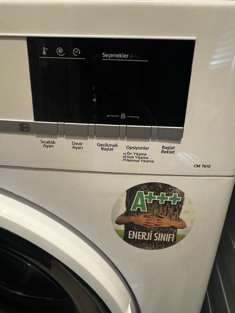 Vestel CM 7610 A+++ 7 Kg tertemiz çamaşır makinesi - 2