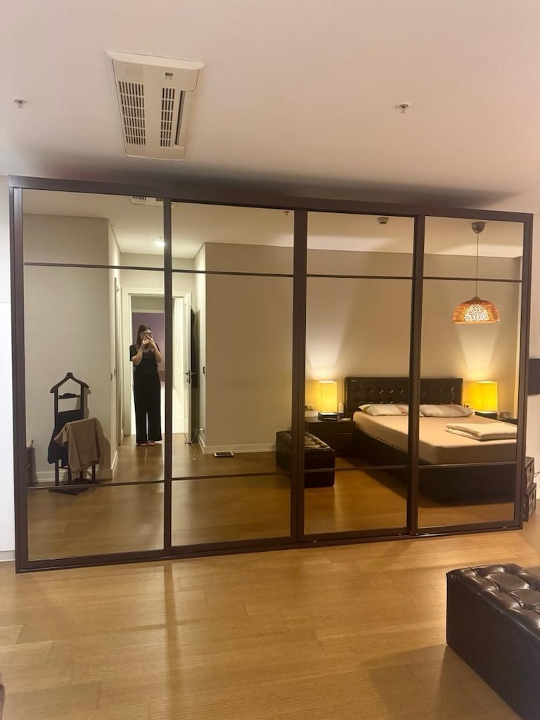 Raydolap Büyük Aynalı Sürgülü Gardırop - Çok Temiz - 3