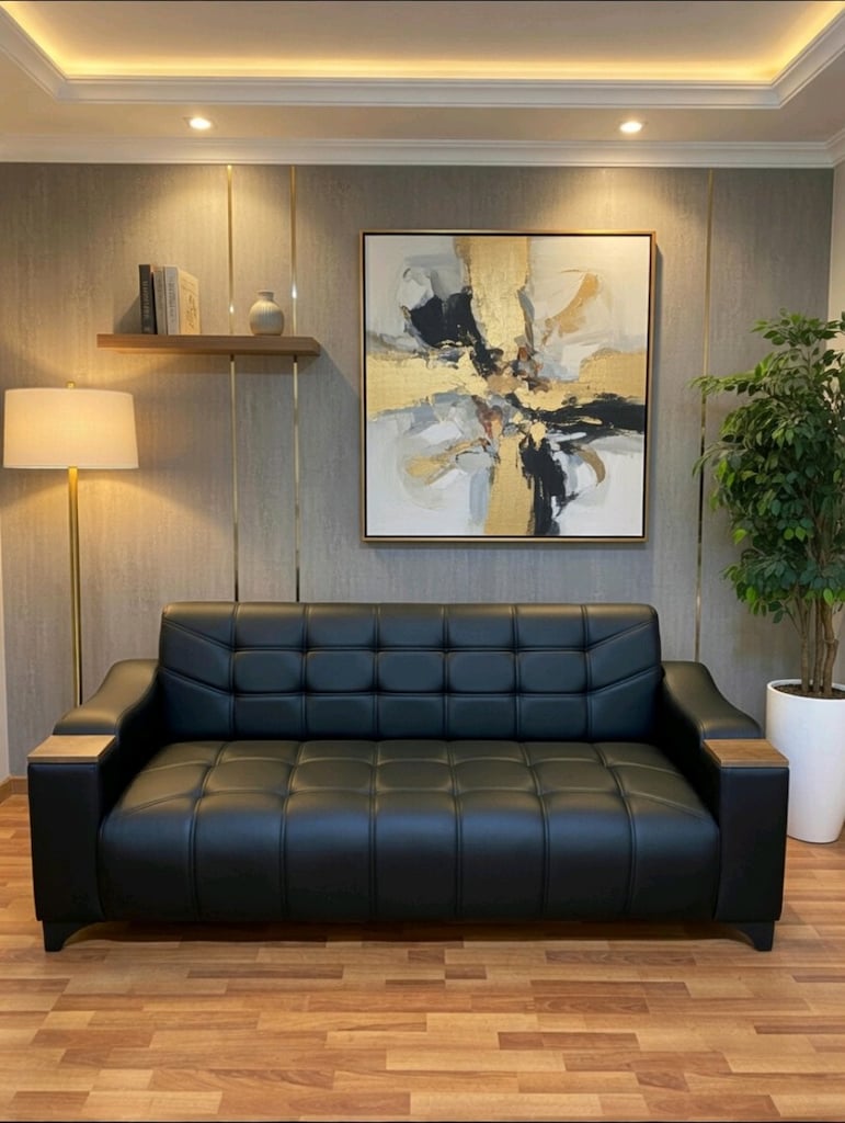 Kanepe Ofis Bekleme Koltuk Takımı 3+1+1 | Sıfır | Kargo Dahil - 3