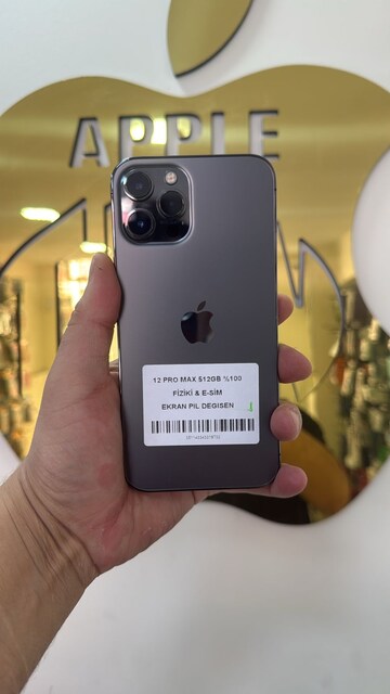 IPHONE 12 PRO MAX 512 GB | %100 PİL | 512 GB | YD | TEMİZ