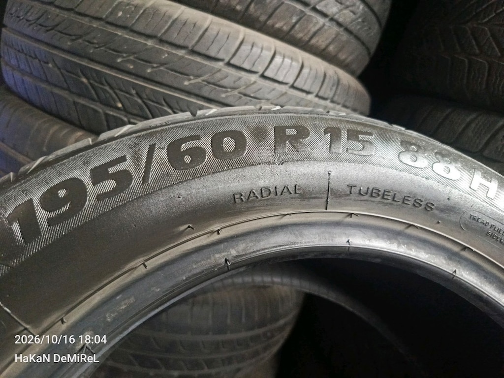 195 60 15 2 adet - 3
