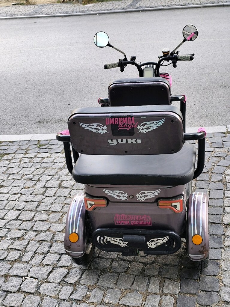 elektrikli motor 3tekerlekli - 3