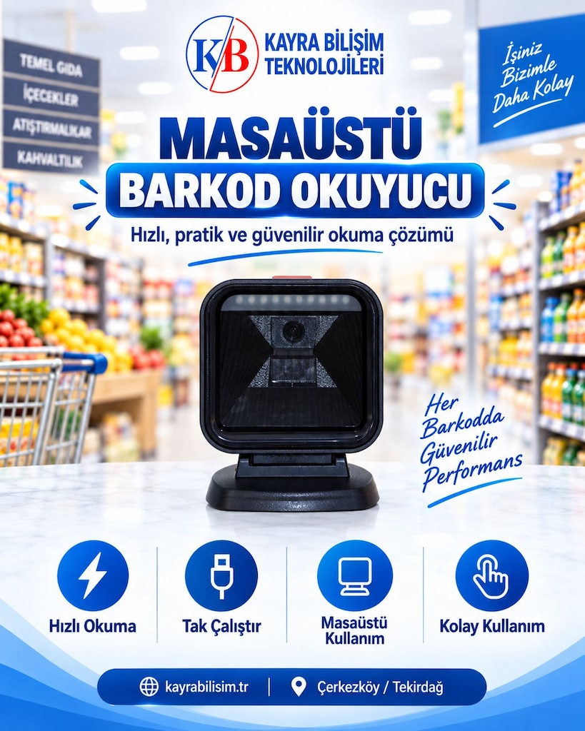 Market Dokunmatik Barkod Sistemi - 2